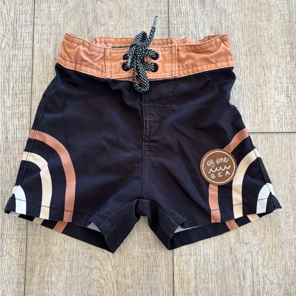Of One Sea Toddler Swim Trunks